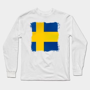 Sweden artwork Long Sleeve T-Shirt